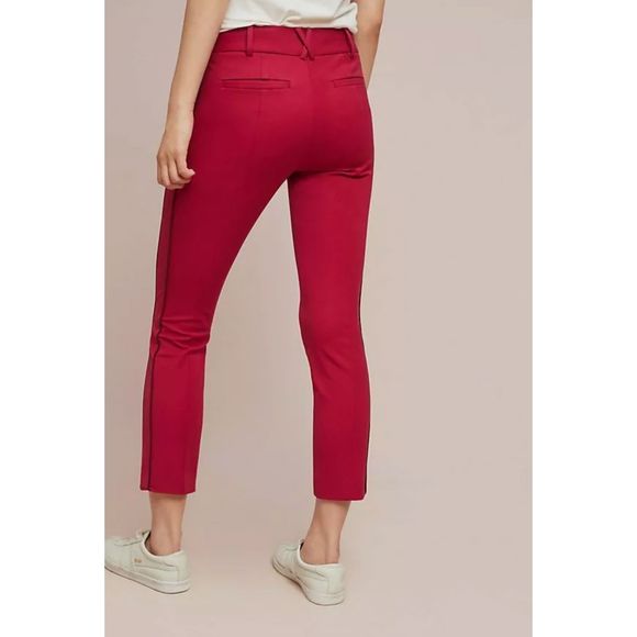 Anthropologie Slim ankle Trousers Pants 8 NEW - Picture 4 of 6